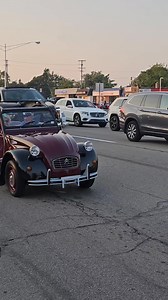 9.6K views · 269 reactions | Citroën 2CV6 Classic Car Drive By Engine Sound Woodward Dream Cruise 2023 | Casey Faitel | Facebook