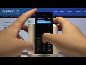 How to Change Location of MMS in NOKIA 216 Media Messages Location