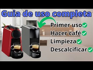 ✅☕ Nespresso ESSENZA MINI TUTORIAL Español ☕✅