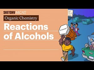 Amphoteric Alcohols: Reactions, Acidity & SN1/SN2 (Full Lesson) | Sketchy MCAT