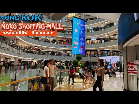 📍Hong kong Mall Tour - The Heart Of Mong Kok MOKO MALL | 4k DHR