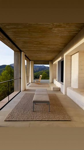Design Destination | Solo Pezo Von Ellrichshausen⁠⁠ Perched on the edge of Puertos Beceite National Park, Solo by Pezo von Ellrichshausen is an architectural study in restraint—where design defers to nature. Floating above a hidden valley in Aragón, this circular concrete pavilion invites uninterrupted connection with the landscape and is available for stays this summer.⁠⁠See more exceptional design stays via estliving.com⁠⁠#estliving #solohouse #pezovonellrichshausen #designgetaway #architectur
