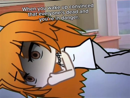 I was paralyzed in fear for 10 minutes #fyp #gacha #hallucination #everyoneisdead #helpme