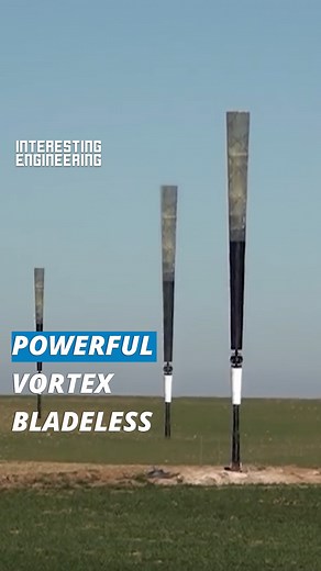Wind turbines harness energy from the wind without blades. | Interesting Engineering
