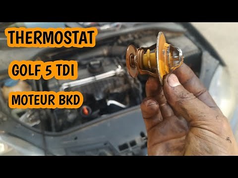 Démontage Thermostat GOLF 5 Moteur BKD