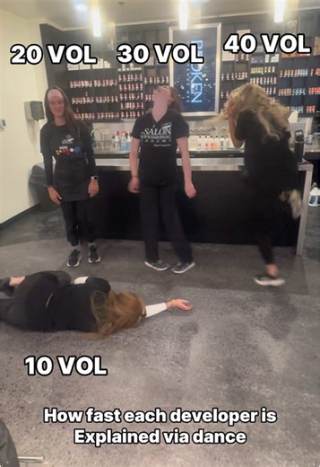 No students were harmed in the making of this video 🫣 no matter what it looks like #developer #cometologyschool #redkenpartner