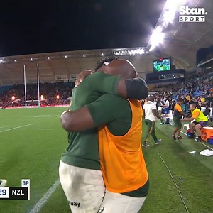 Excitement. Emotion... Relief! 👏🇿🇦 🖥️ The Rugby Championship. Every Match. Ad-free. Live & On Demand on Stan Sport. | Stan Sport Rugby