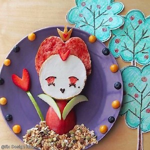 6.3K views · 105 reactions | PIECES OF DISNEY FOOD ART CUTE ENOUGH TO EAT | Design Ideas | Facebook
