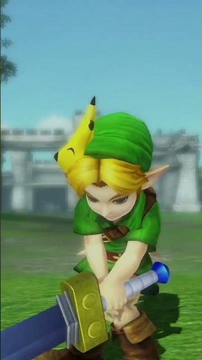 Young Link Victory Animation - Hyrule Warriors Definitive Edition - Legend of Zelda