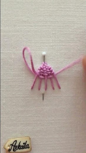 5 Spoke Woven Picot Stitch Embroidery