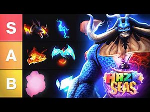 Haze Seas | BEST DEVIL FRUIT TIER LIST (WORST TO BEST)