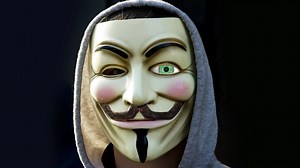 if the GUY FAWKES MASK was a REAL HUMAN... | Photoshop Surgeon
