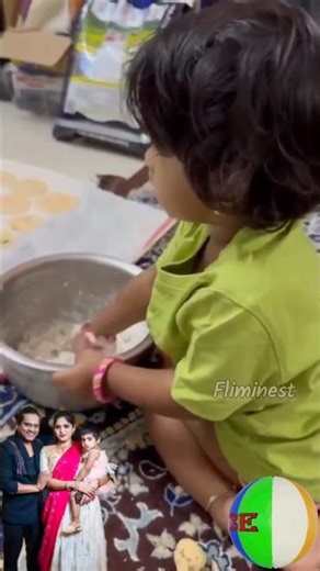 Vijaytv Pugazh diwali celebration with daughter #pugazh #rithanya #love #trending #cute #family