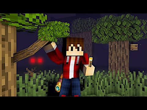 Minecraft aber im dunklen Wald | LarsLP