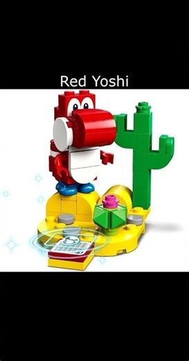 LEGO Super Mario Yoshi Minifigure Evolution 2025