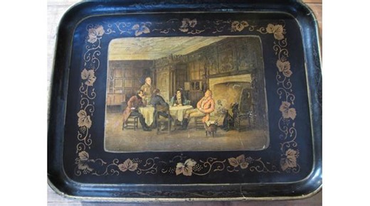 BBC - A History of the World - Object : Papier Mache Tray