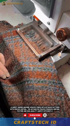 Fabric Fiber Pattern Machine | Turning Cloth into Fine Strand #machine #industrialmachine