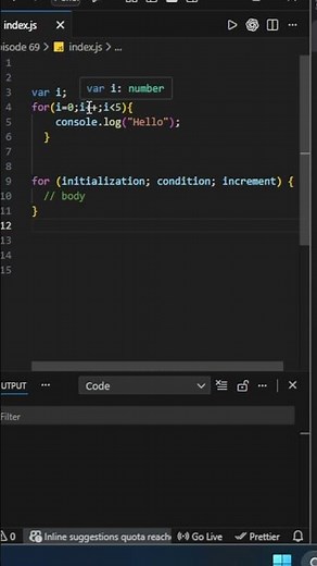 JavaScript Interview Trap 😳 This for Loop Never Runs | i++ Condition Explained