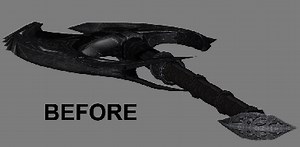 Skyrim Weapon De-LARP-ification Project