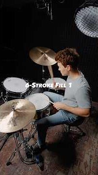 16 must-know roll fills #drumlesson #drumfills #doublestrokeroll