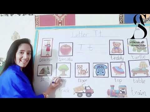 Learn the letter Tt for kids|Introduction of letter Tt |Phonics for kids 