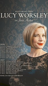 Hello! Here's an insider tip: most of my autumn JANE AUSTEN talks have sold out, but not in Folkestone, or Truro! Hope to see you there! For tickets: fane.co.uk/lucy-worsley | Lucy Worsley