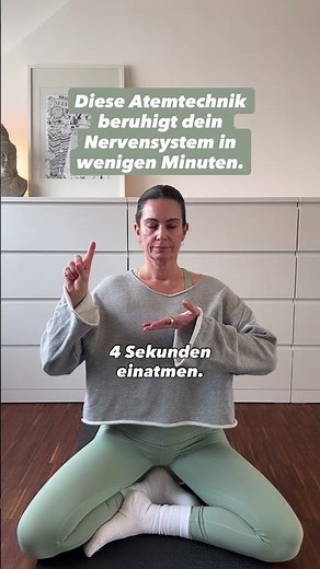 Diese Atemtechnik beruhigt der Nervensystem in wenigen Minuten 🧘🏻‍♀️