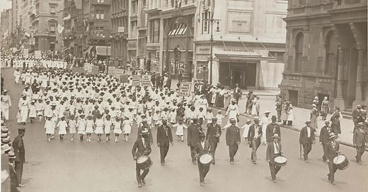 1917 NAACP Silent Protest Parade, Fifth Avenue, New York City