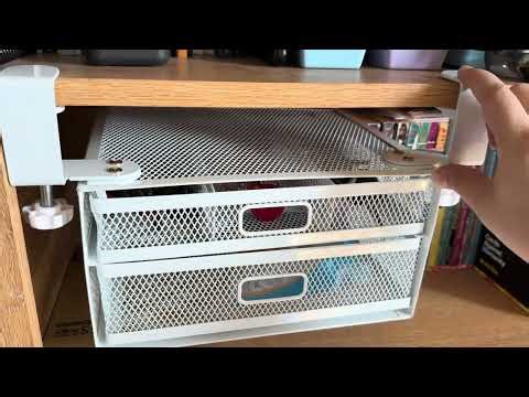 Easy Install Desk or Bookshelf Organizer