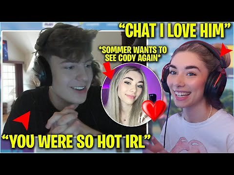 Sommerset Reacts To Clix Cooking Stream & Wants To See Him Again