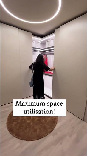 Sliding Corner Wardrobe for Maximum Space Utilisation!