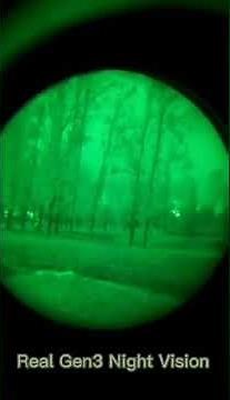 Image Intensifier Tube gen 3 for night vision