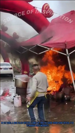 Cooking Pan Fire: Kitchen Safety Lesson – How to Handle Oil Flames