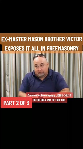 EX-MASTER MASON BROTHER VICTOR EXPOSES IT ALL IN FREEMASONRY PART 2 of 3 #jesusisthesavour #illuminati #devilsindiguise #diy #fyi #foryourpage #demon #beholyforiamholy #deception #capcut #truestory #viralvideo #viral #truthhurts #yahweh #malawitiktok #trend #trending #trendingvideo #fyp #foryou #foru