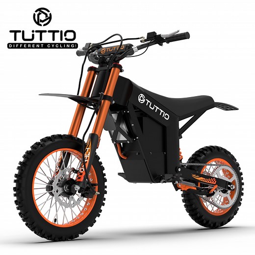TUTTIO Soleil01 Electric Dirt Bike for Adults,200N.m High Torque, 2000W Motor, 48V 21Ah Battery, Top Speed ​​37Mph, All-terrain Electric Bicycles