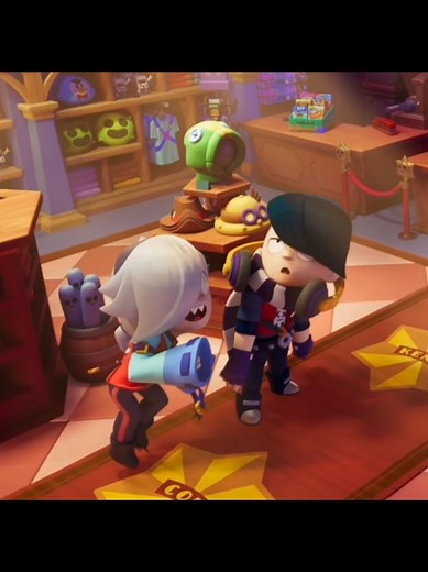 Edgar and Colette: Best Friends in Brawl Stars Animation