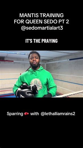 Mantis Training for Queen Sedo Part 2: Sparring Highlights