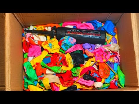 "ASMR Balloon Unboxing 🎈 Ultimate Colorful Balloon Collection Reveal!"