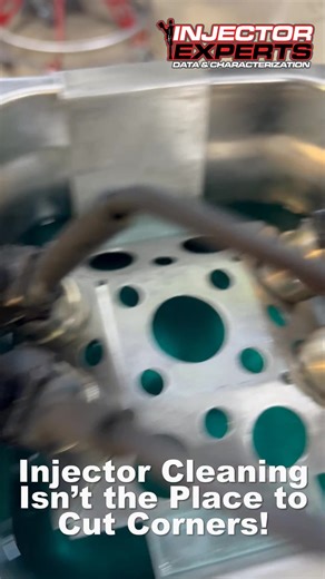 When it comes to cleaning fuel injectors, cutting corners can cause serious damage. Injectors are precision components and need to be cleaned with the correct solutions. We use industry standard chemicals during ultrasonic cleaning, then verify performance on the flow bench. Cheap products and brake cleaner don’t belong anywhere near fuel injectors. Call us at 419-619-6650 https://www.injectorexperts.com Keith | InjectorExperts