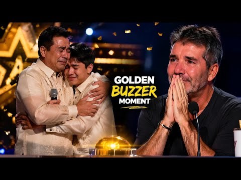 Emotional Father-Son Performance Wins Simon Cowell’s Golden Buzzer | America's Got Talent