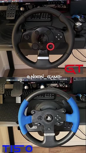 Logitech GT vs Thrustmaster T150 Steering Wheel Comparison
