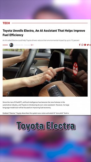 Toyota's Electra AI Bot | UFD Tech
