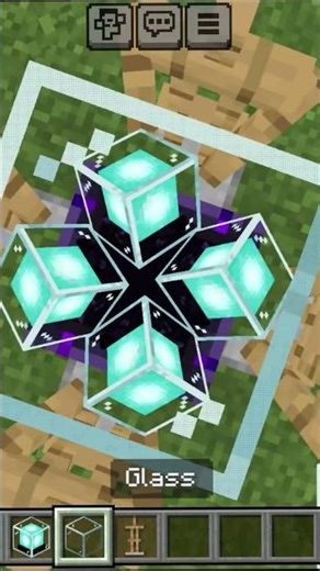 Minecraft beacon build hack #minecraft #shorts