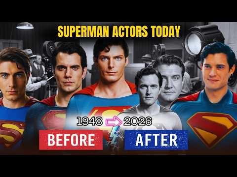 You Won't BELIEVE What These Superman Actors Look Like NOW! (Reeve, Cavill and MORE)