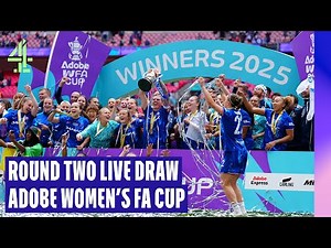 Round Two Adobe Women’s FA Cup Draw | Channel 4 Sport Live