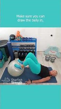 Stability Ball Hamstring Curl