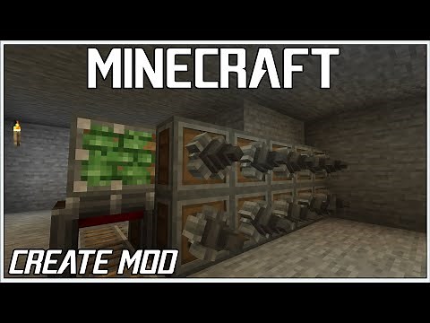 Early Game Automatic Miner? - Modded Minecraft - Create Episode 2