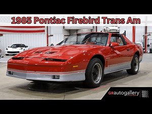 1988 Pontiac Firebird Trans Am For Sale - Walk Around