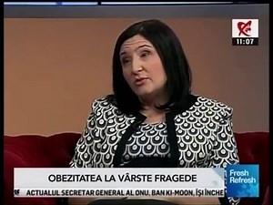 Maior medic drd. Adina Mazilu invitata emisiunii Fresh Refresh/ Realitatea TV, 23.01.2016
