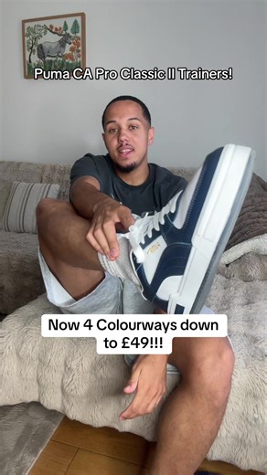 Puma CA Pro Classic II Trainers: Stylish Choices